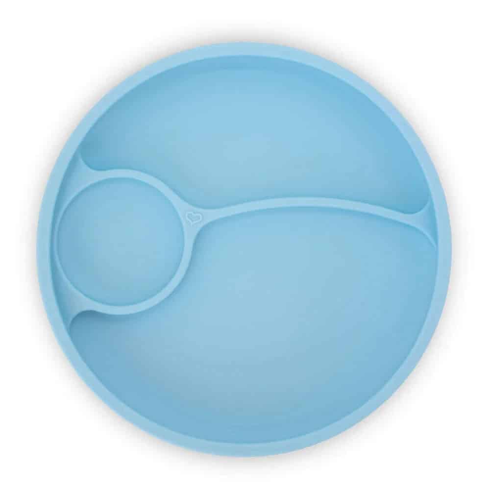 Brightberry PACIFIC BLUE Silicone Suction Plate for Babies.