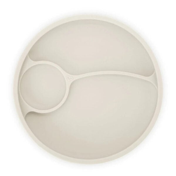 Brightberry divided silicone suction plate for easy cleaning.